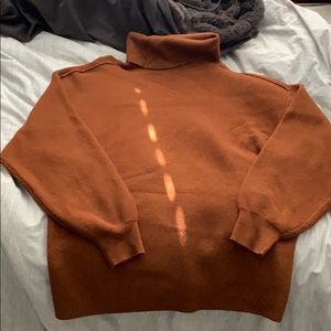 Oversized turtle neck sweater